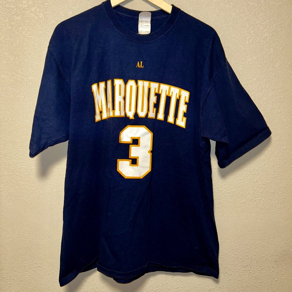 Marquette Big East Dwyane Wade T-Shirt Jersey